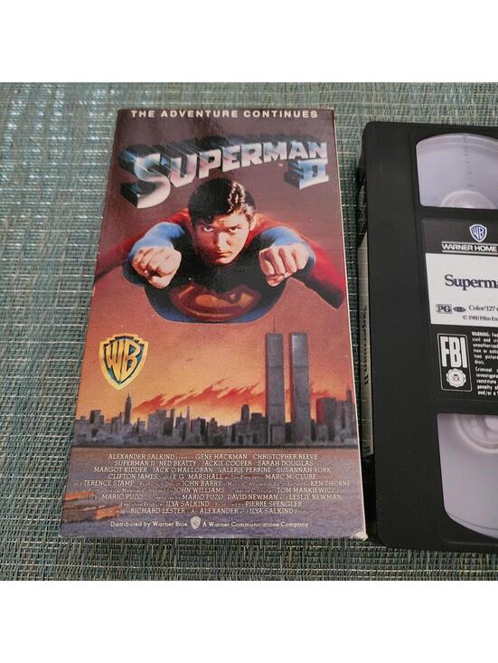Other - Superman II VHS Christopher Reeve Gene Hackman Warner Home Video Tested
